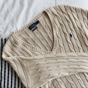 Ralph Lauren Cream Sweater